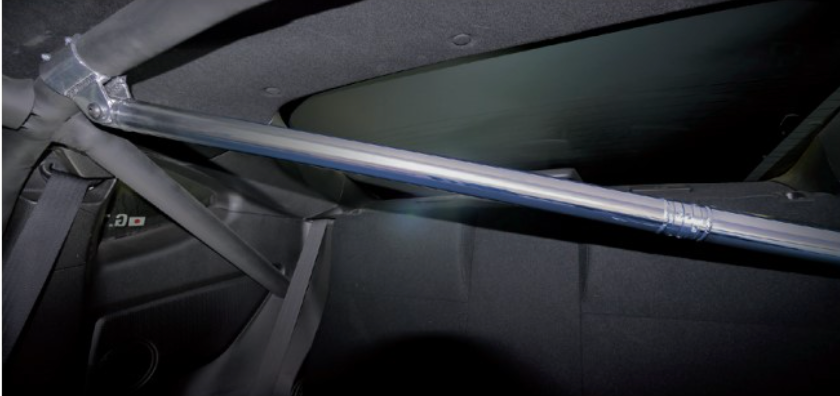 CUSCO BOLT ON ADD-ON BAR SIDE PIPE TO PIPE BAR 1230-1320mm CARBON 00D 270 AT13C