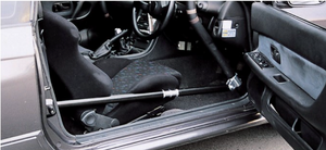 CUSCO BOLT ON ADD-ON BAR SIDE PIPE TO PIPE BAR 1130-1220mm CARBON 00D 270 AT12C