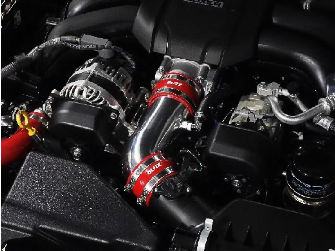 BLITZ SUCTION KIT RED FOR TOYOTA GR86 ZN8 SUBARU BRZ ZD8  55101
