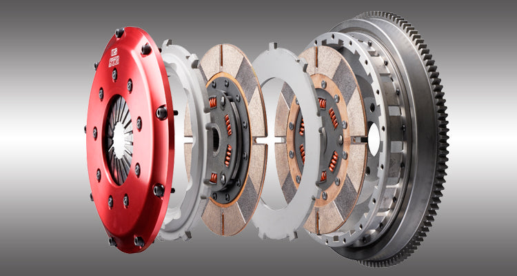 OSGIKEN OS-STR TWIN CLUTCH KIT DISC TYPE FOR TOYOTA MARK II CHASER JZX90 100 110 1JZ-GTE STR2CD-JZX90100110