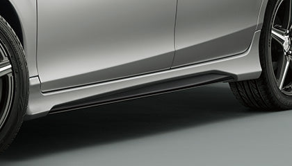 MUGEN Side Spoiler Modern Steel Metallic  For JADE FR4 FR5 70219-XMS-K0S0-MT