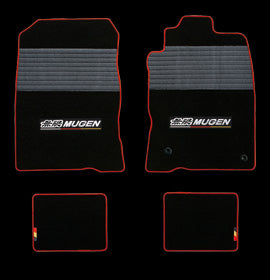 MUGEN Sports Mat Black-Red  For CR-Z ZF2 08P15-XLT-K1S0-RD