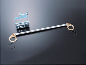D-SPORT STRUT TOWER BRIDGE STRUT TOWER BAR ALUMINIUM-CARBON OVAL FOR DAIHATSU MIRA COCOA L675S L685S 55137-B161