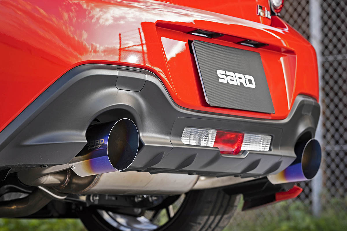 SARD SU-Z STAINLESS MUFFLER TYPE II FOR TOYOTA GR86 ZN8 23116