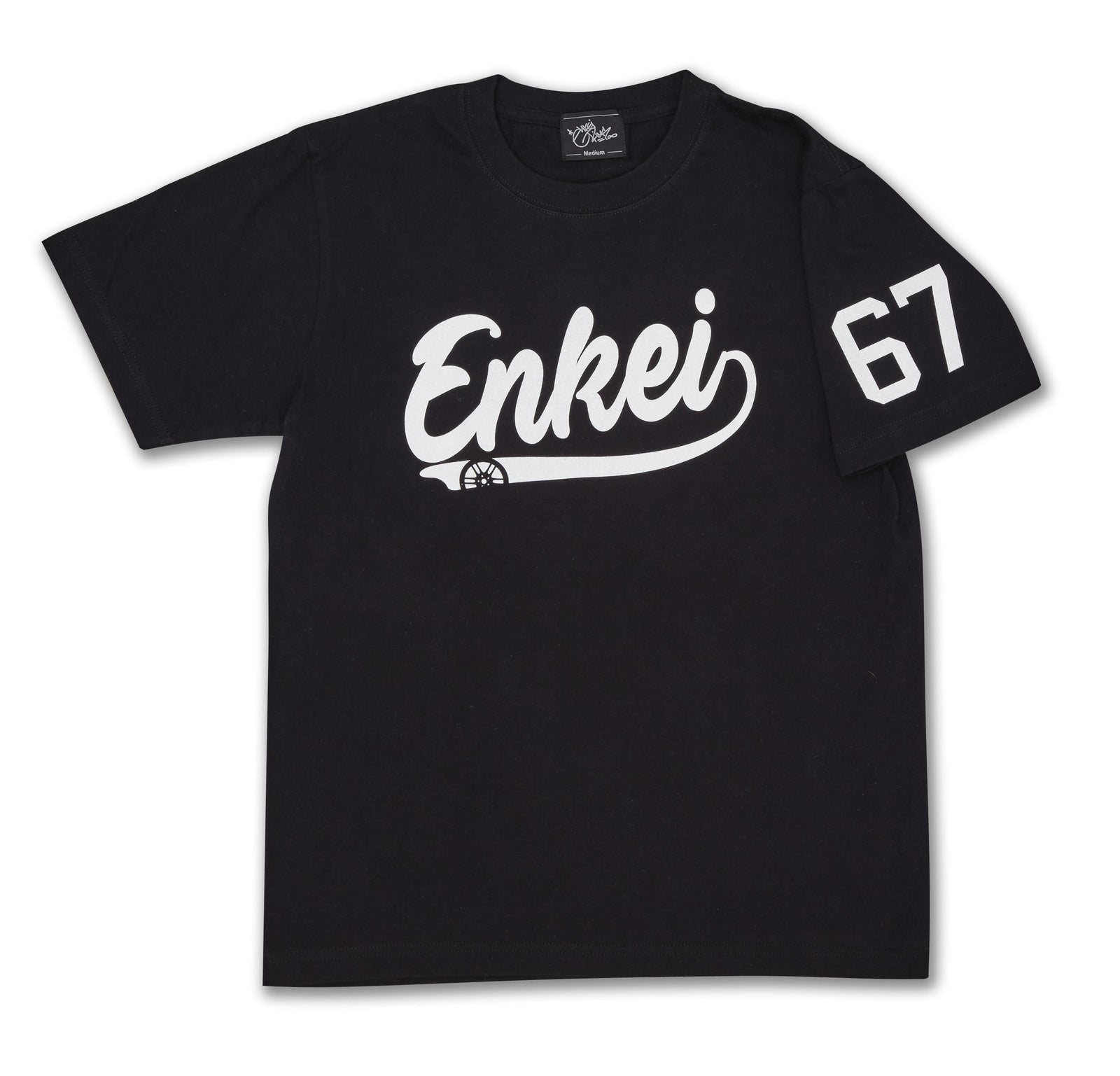 ENKEI BASEBALL TEE L BLACK T-SHIRT ENKEI-01680
