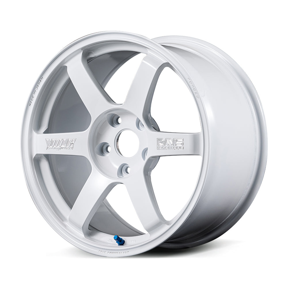 RAYS VOLK RACING TE37 SAGA S-PLUS 30TH MACHINING VER. 18X9.5J 45 5X114.3 WHITE (WH) 02408954595WH