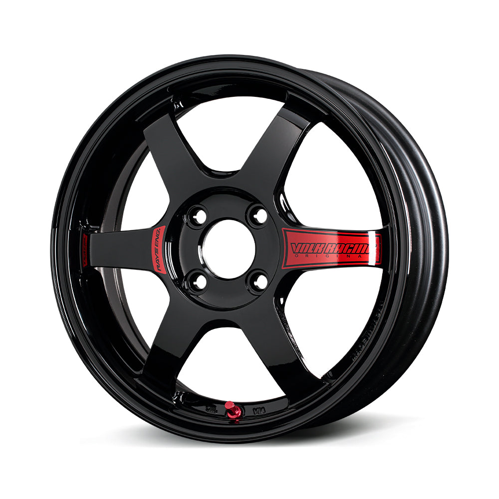 RAYS VOLK RACING TE37SONIC SL CP・TK VERSION 15X5J 45 4X100 BLACK (BJ) 02325504592BJ