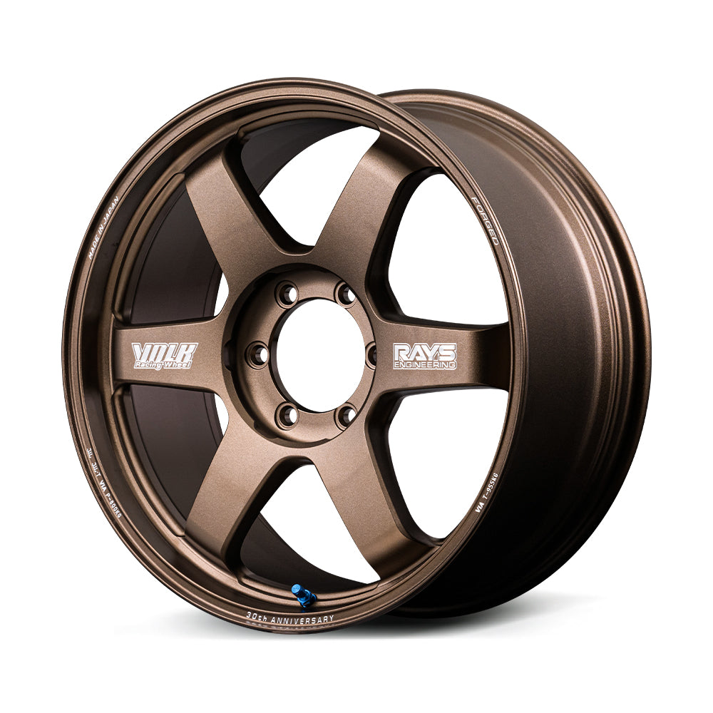 RAYS VOLK RACING TE37 ULTRA LARGE P.C.D. 30TH MACHINING VER. 18X8.5J 52 6X139.7 BRONZE (ANODIZED) (BR) 02428855216BR