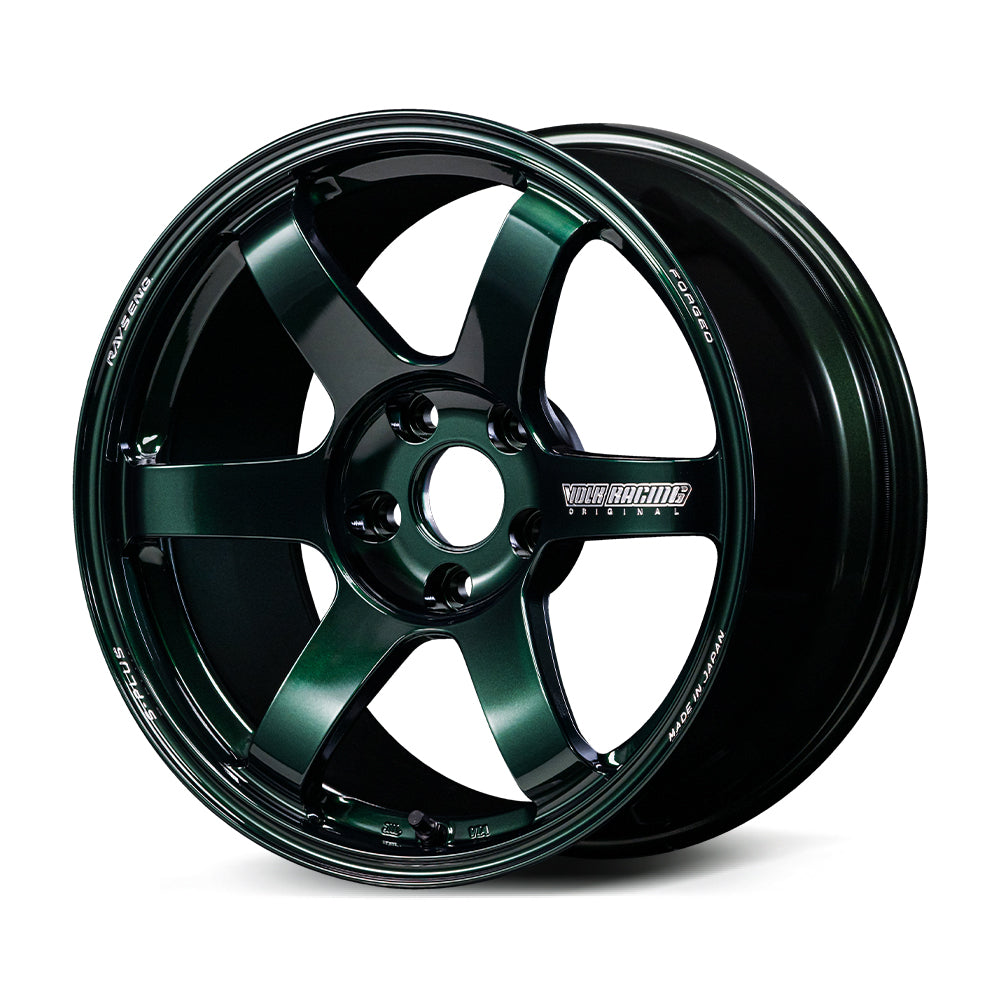 RAYS VOLK RACING TE37 SAGA S-PLUS 19X8.5J 38 5X112 RACING GREEN (IG) 06449853820IG