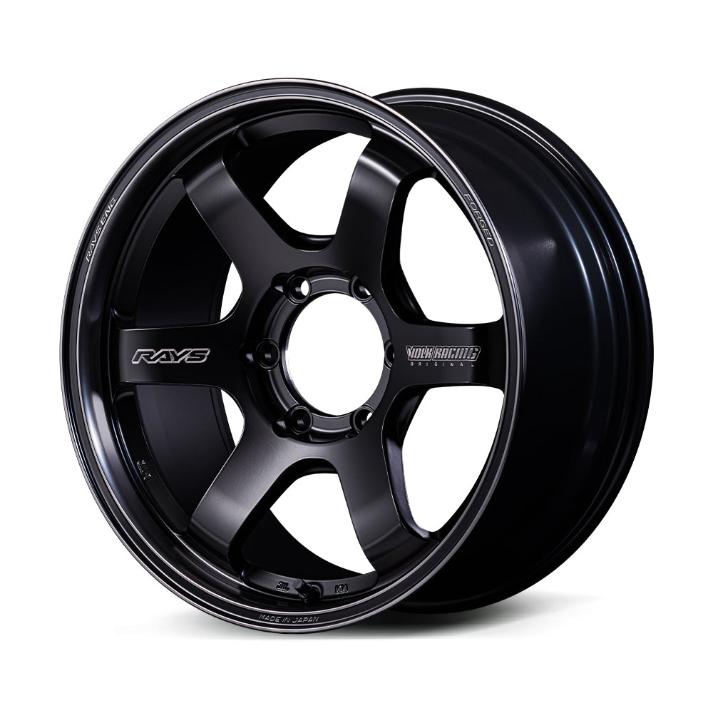 RAYS VOLK RACING TE37SB BLACK SHADOW LTD. 18X8.5J +22 6X139.7 MATTE TRANSLUCENT BLACK (PH) FOR  02238852216PH