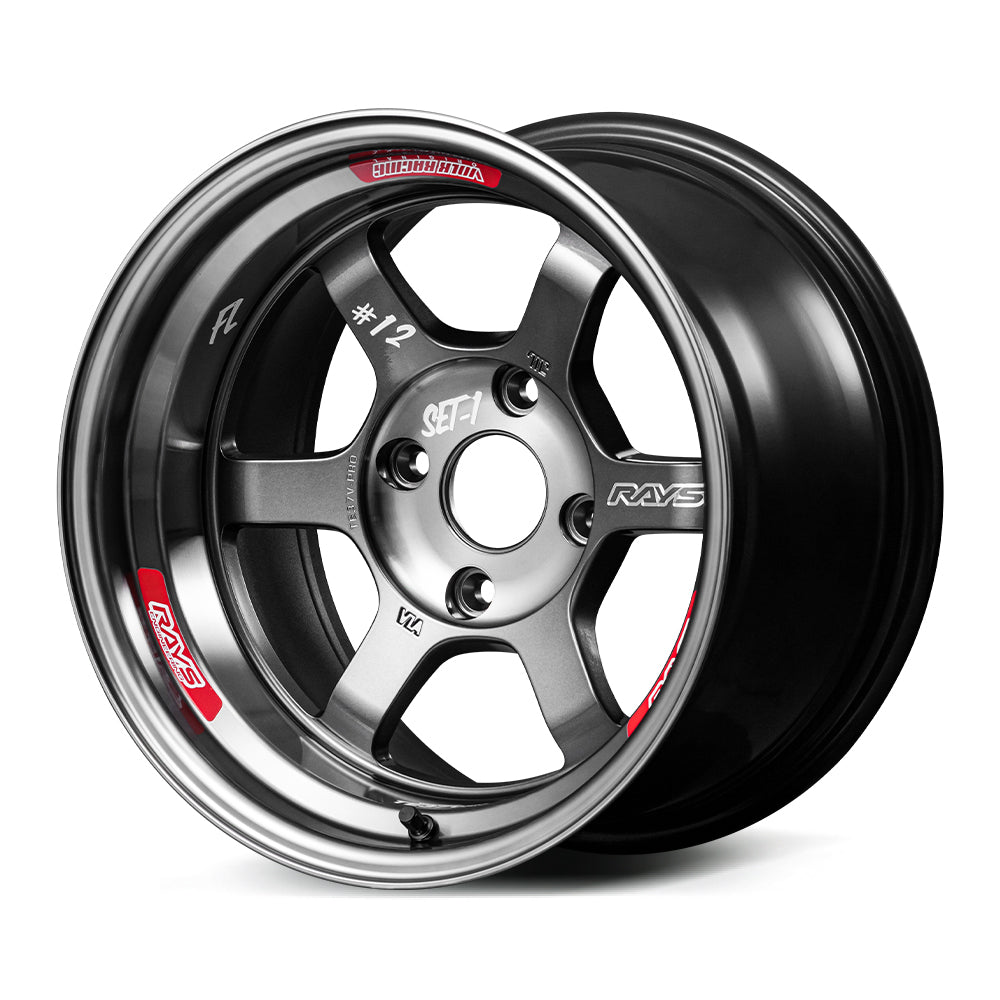 RAYS VOLK RACING TE37V-PRO 15X8.5J +-5 4X114.3 PRESSED GRAPHITE (PG) 02145856501PG