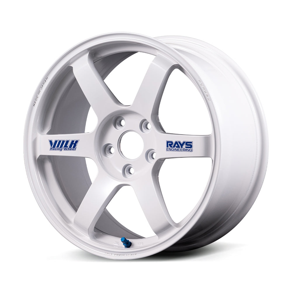 RAYS VOLK RACING TE37 SAGA S-PLUS 30TH STICKER VER. 20X8.5J 38 5X120 WHITE (WH) 02360853821WH