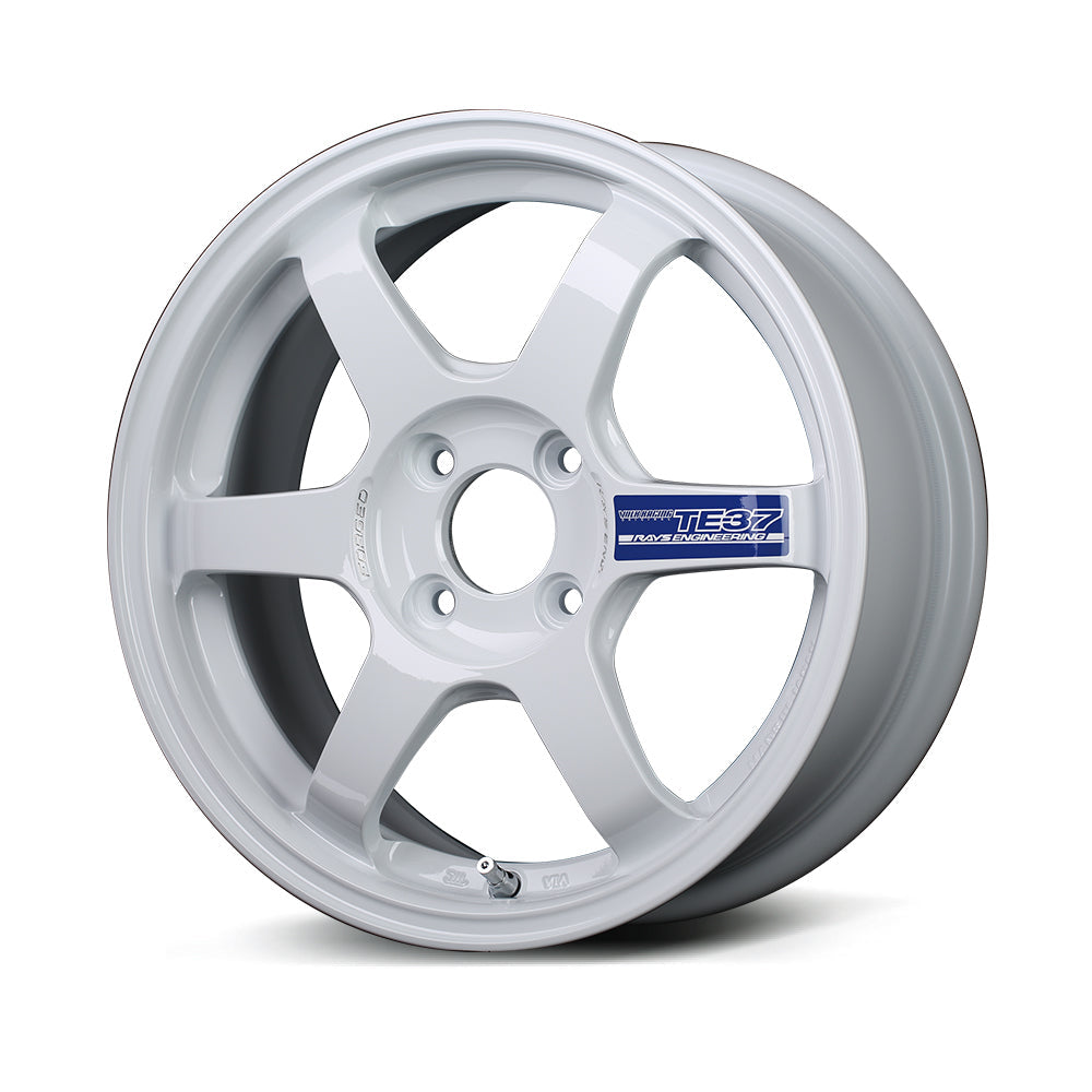 RAYS VOLK RACING TE37 GRAVEL II 15X6J +40 4X100 DASH WHITE (DW) 06155604002DW