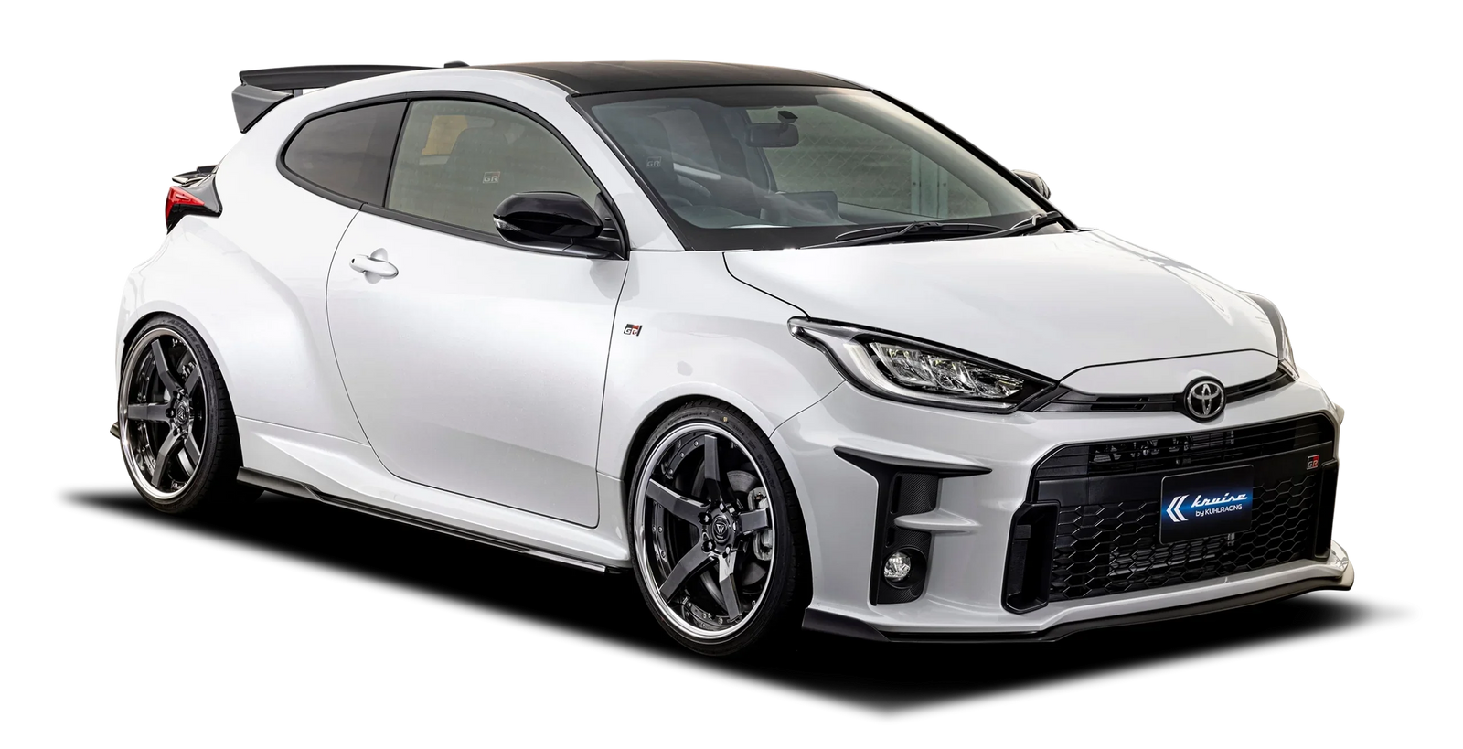 KUHL RACING KRUISE KR-GRYRR FRONT DIFFUSER ONE TONE PAINTED FOR TOYOTA GR YARIS GXPA16 KUHL-00011