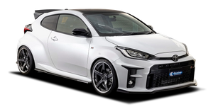 KUHL RACING KRUISE KR-GRYRR FRONT DIFFUSER ONE TONE PAINTED FOR TOYOTA GR YARIS GXPA16 KUHL-00011