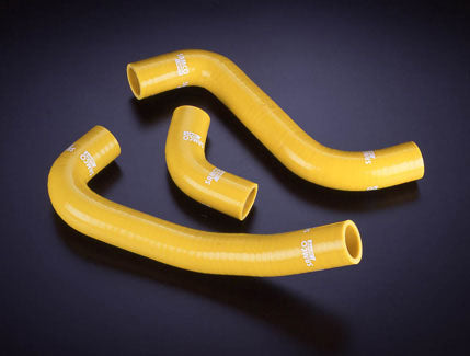 SAMCO SPORT COOLANT HOSE KIT MATTE BLACK FOR TOYOTA VITZ NCP10 13 (1.3 1.5RS) 40TCS173-C-MATTE-BLACK