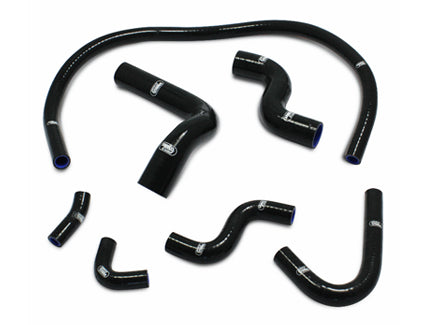 SAMCO SPORT COOLANT HOSE KIT VINTAGE BLACK FOR TOYOTA CELICA GT RA28 40TCS428-C-VINTAGE-BLACK