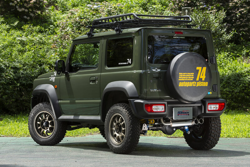 5ZIGEN 5ZIGEN SP SPEC STREET EXAUST FOR SUZUKI JIMNY SIERRA 3BA-JB74W SP7005-N