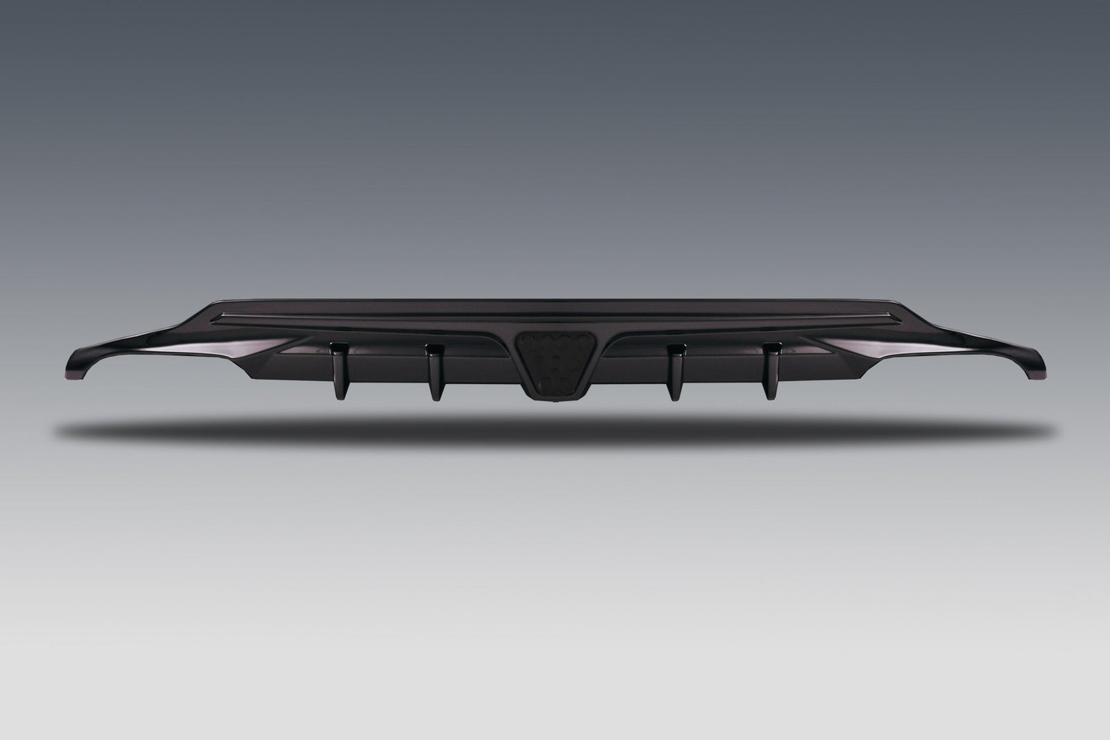 NOBLESSE REAR DIFFUSER BLACK (W FOG LIGHTS) FOR TOYOTA ALPHARD VELLFIRE AYH30 AGH30 30AV-RD1-010-LED-BFG-090