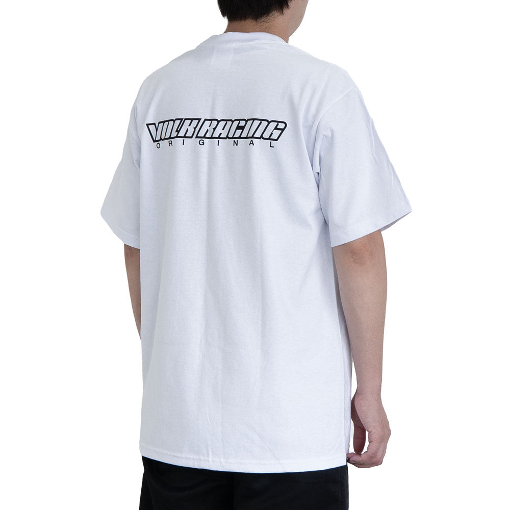 RAYS OFFICIAL T-SHIRT 25S VOLK RACING WHITE MEDIUM 749925SVOLK02