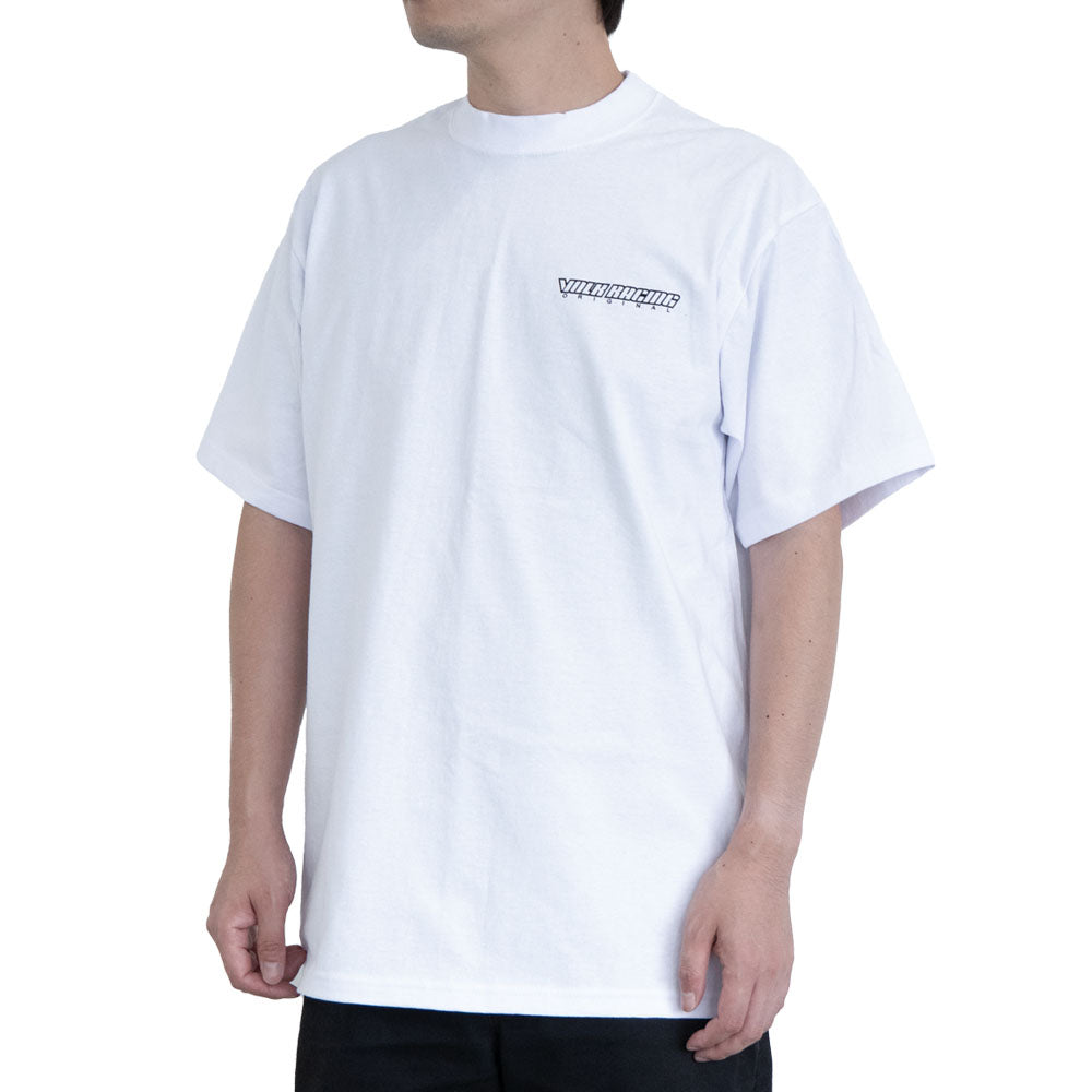 RAYS OFFICIAL T-SHIRT 25S VOLK RACING WHITE LARGE 749925SVOLK03