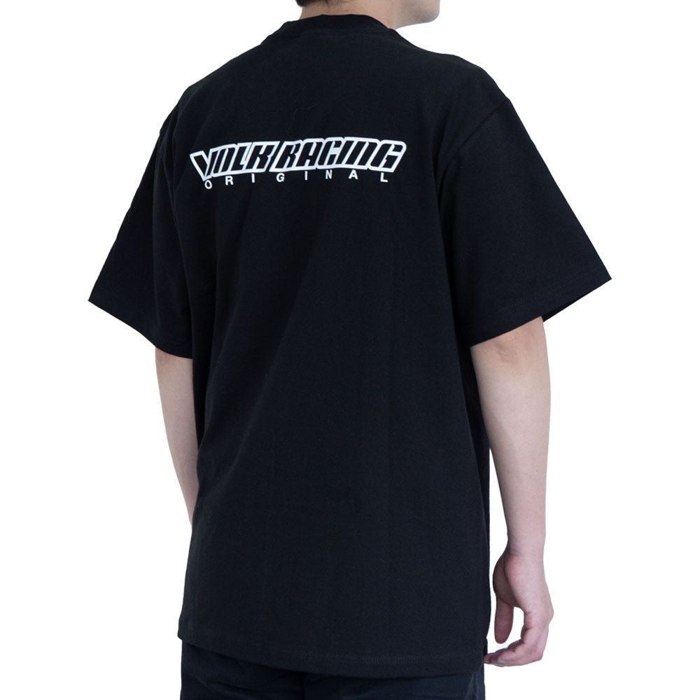 RAYS OFFICIAL T-SHIRT 25S VOLK RACING BLACK EXTRA LARGE 749925SVOLK09
