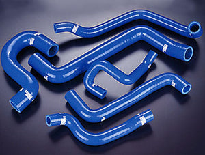 SAMCO SPORT COOLANT HOSE KIT GUN METALLIC FOR VOLKSWAGEN GOLF 2 19E GTI AIR CONDITIONED LHD 40TCS141-C-GUN-METALLIC