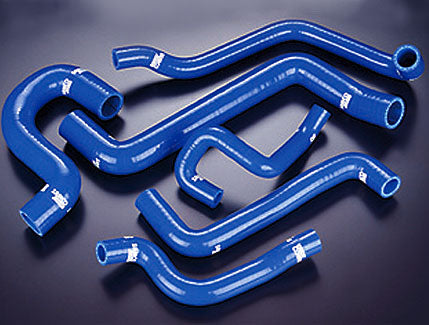 SAMCO SPORT COOLANT HOSE KIT VIPER RED FOR VOLKSWAGEN GOLF 2 19E GTI AIR CONDITIONED LHD 40TCS141-C-VIPER-RED