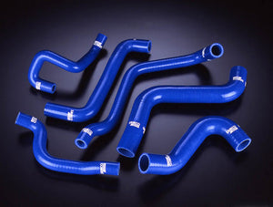 SAMCO SPORT COOLANT HOSE KIT RED FOR VOLKSWAGEN GOLF 2 19E GTI NO AC 40TCS51-8V-C-RED