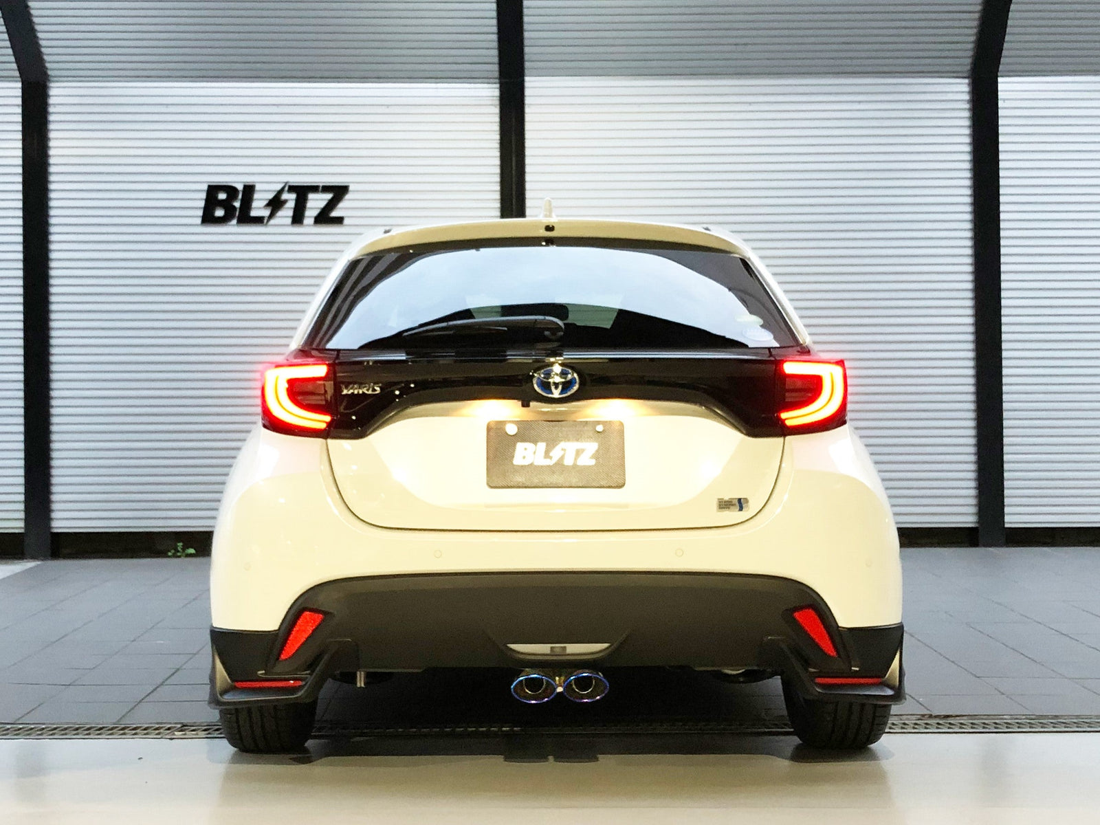 BLITZ NUR-SPEC CUSTOM EDITION EXHAUST TI For TOYOTA YARIS MXPA10 63572V