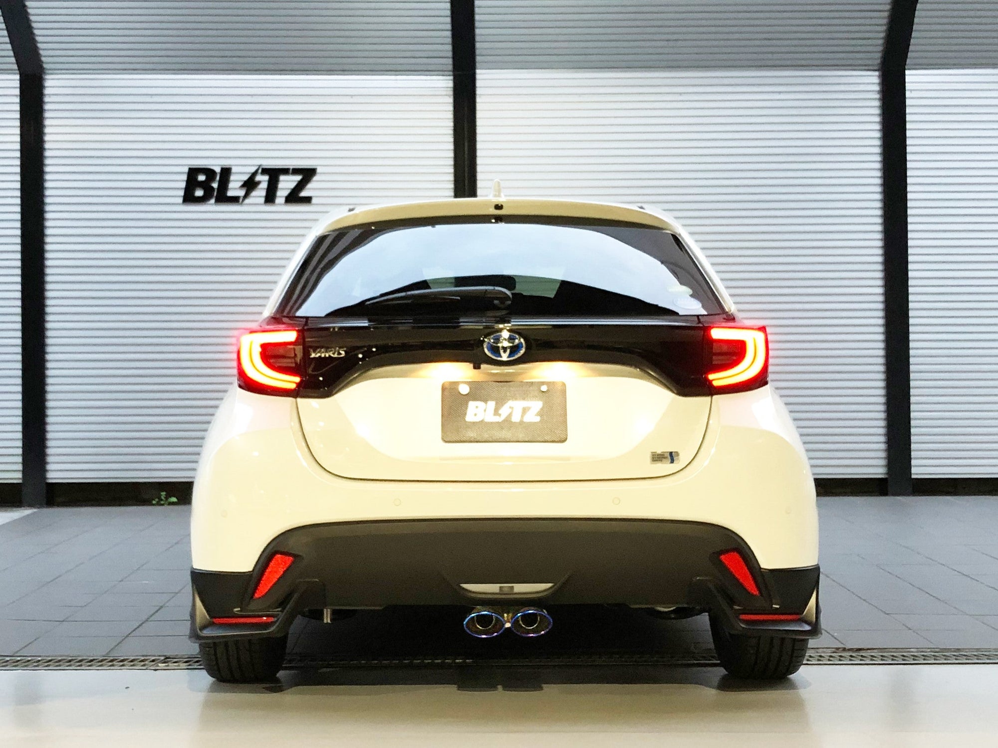 BLITZ NUR-SPEC CUSTOM EDITION EXHAUST TI For TOYOTA YARIS MXPA10 63572V