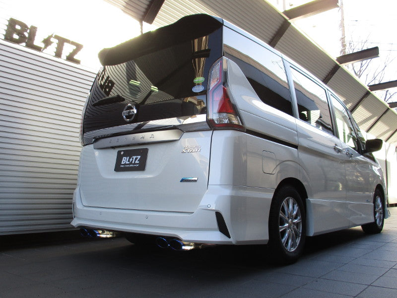 BLITZ NUR-SPEC VSR QUAD EXHAUST  For NISSAN SERENA GFNC27 MR20DD 63532V