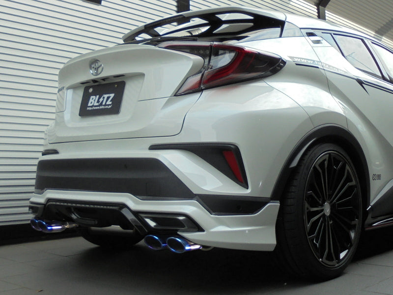 BLITZ NUR-SPEC VSR QUAD FOR MODELLESTA BUMP EXHAUST  For TOYOTA C-HR ZYX10 2ZR-FXE 63543V