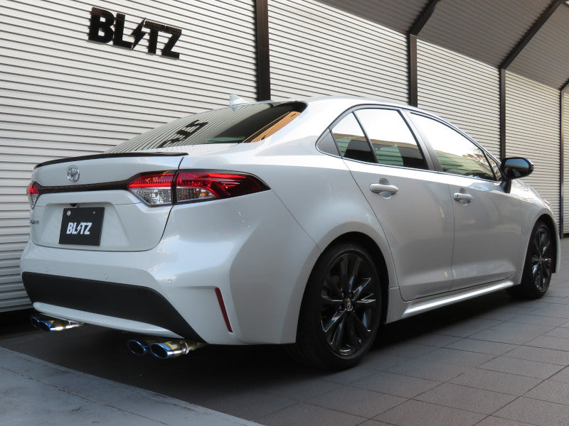 BLITZ NUR-SPEC CUSTOM EDITION EXHAUST SYSTEM TI FOR TOYOTA COROLLA TOURING HYBRID ZWE211W 63563V