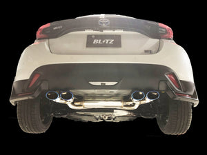 BLITZ NUR-SPEC CUSTOM EDITION QUAD EXHAUST TI For TOYOTA YARIS HYBRID MXPH10 63567V