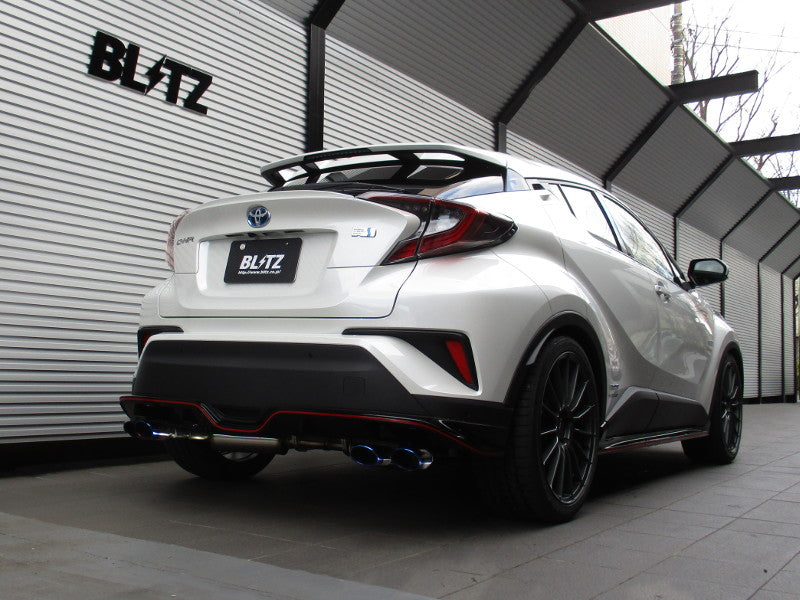 BLITZ NUR-SPEC VSR QUAD EXHAUST  For TOYOTA C-HR ZYX10 2ZR-FXE 63535V