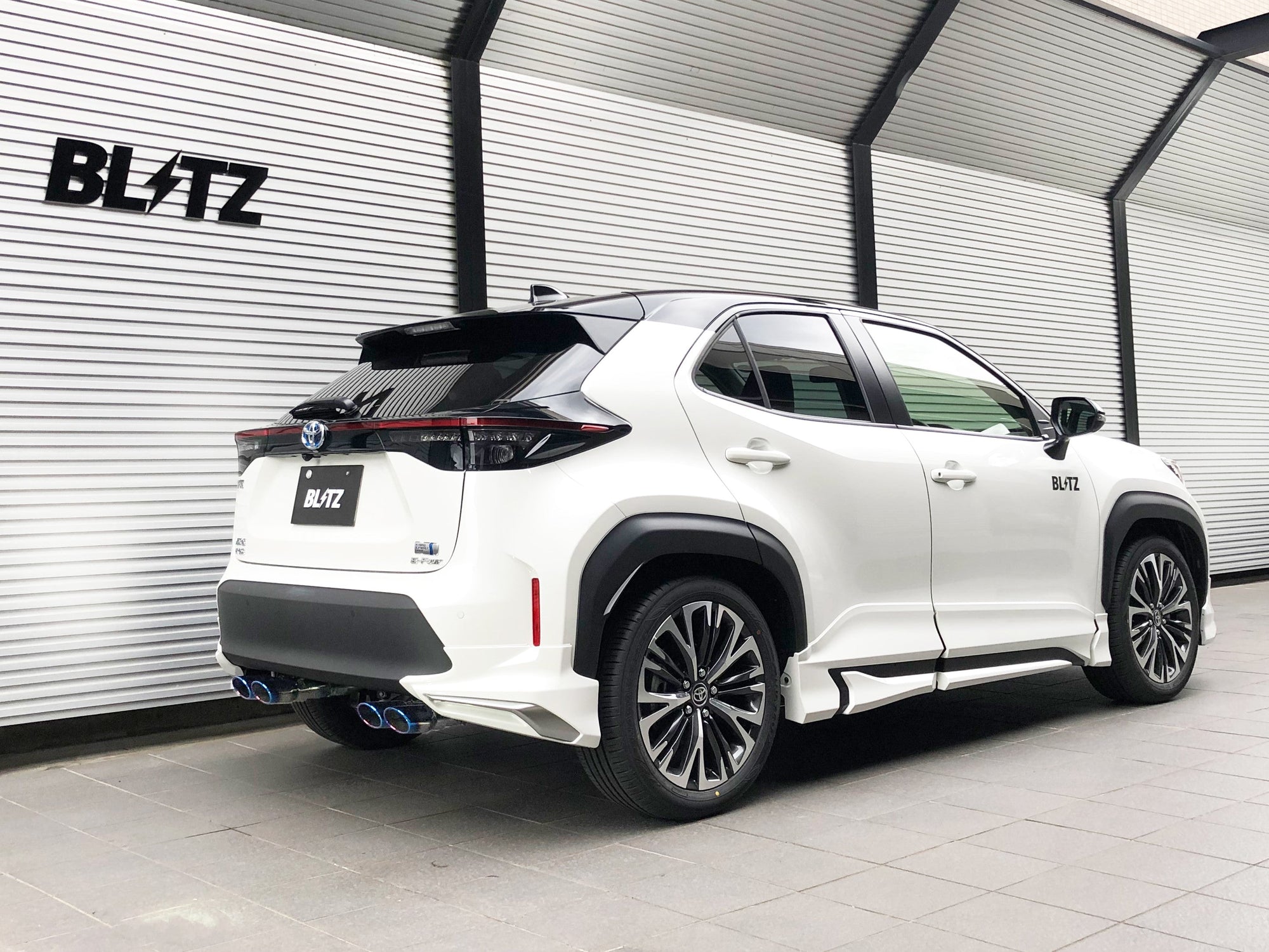 BLITZ NUR-SPEC CUSTOM EDITION EXHAUST TI For TOYOTA YARIS CROSS HYBRID MXPJ15 63576V
