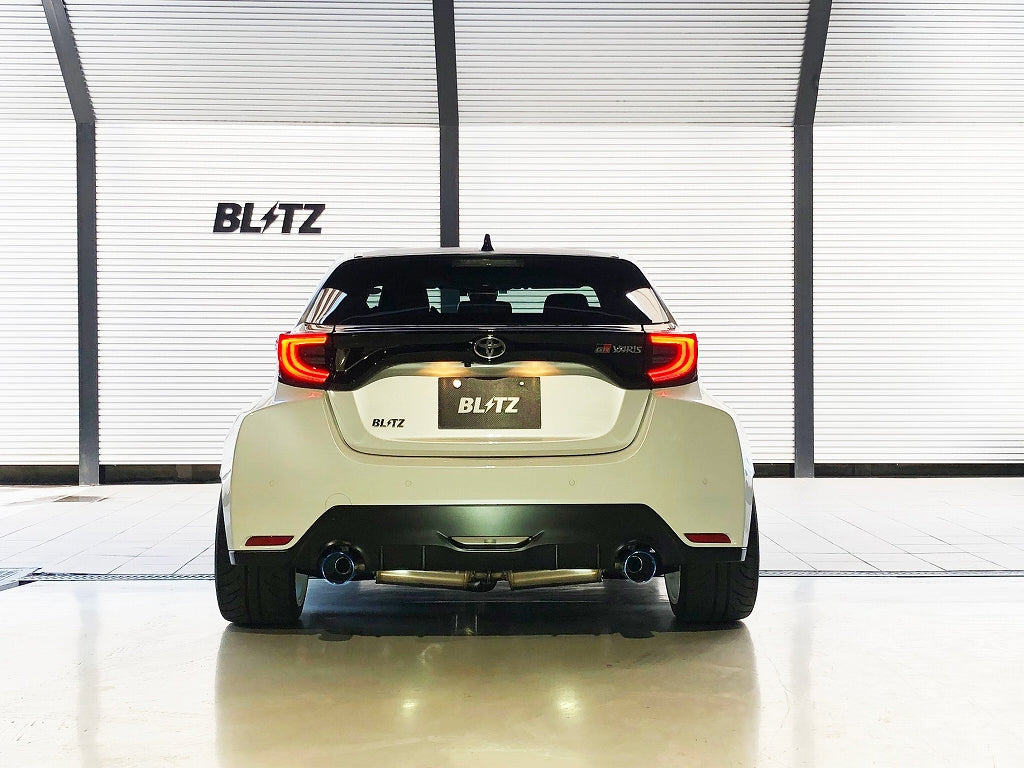 BLITZ NUR-SPEC CUSTOM EDITION STYLED EXHAUST TI For TOYOTA GR YARIS MXPA12 63197V