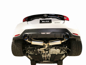 BLITZ NUR-SPEC CUSTOM EDITION STYLED EXHAUST TI For TOYOTA GR YARIS GXPA16 63196V