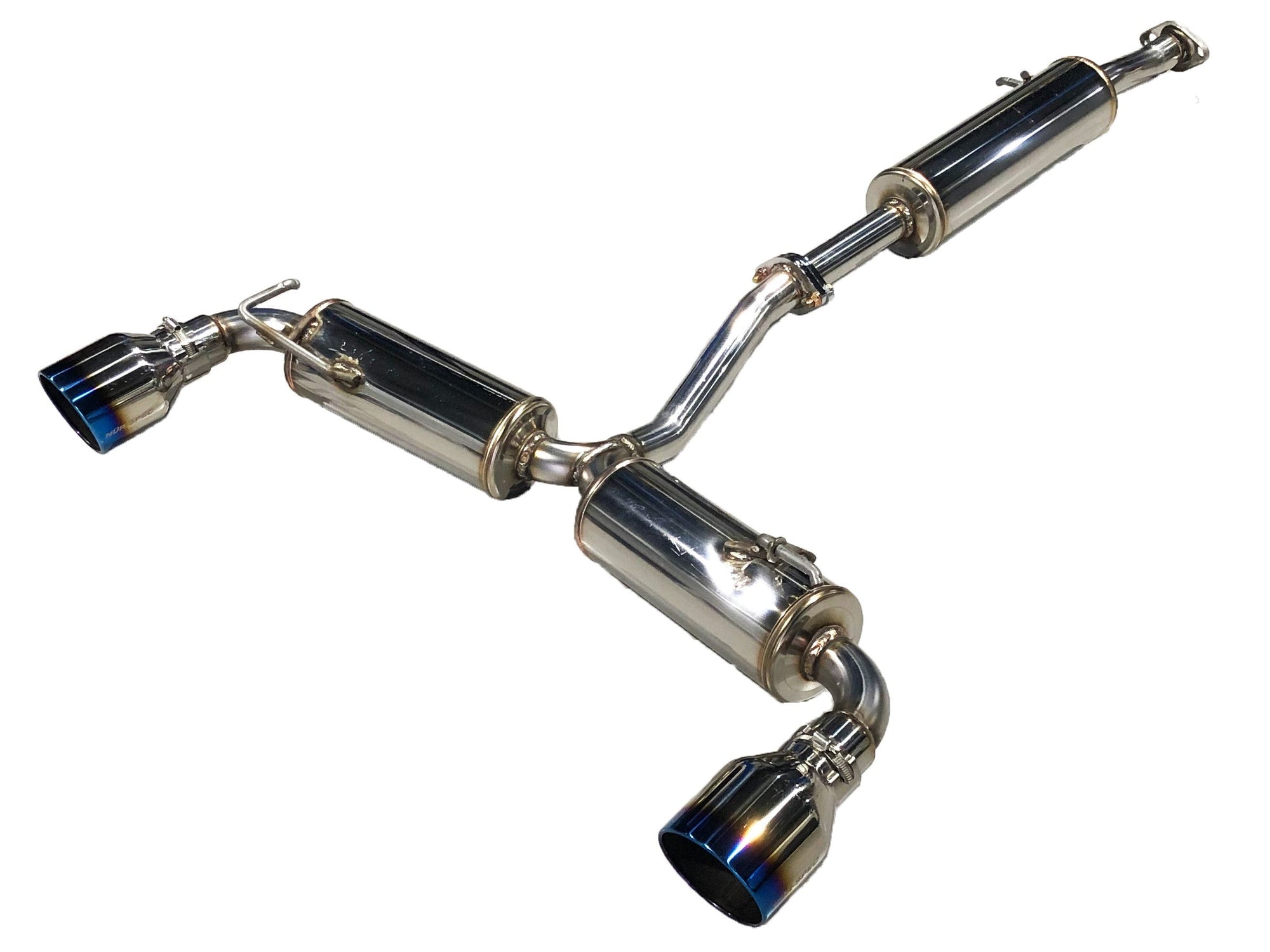 BLITZ NUR-SPEC CUSTOM EDITION STYLED EXHAUST TI For TOYOTA GR YARIS MXPA12 63197V