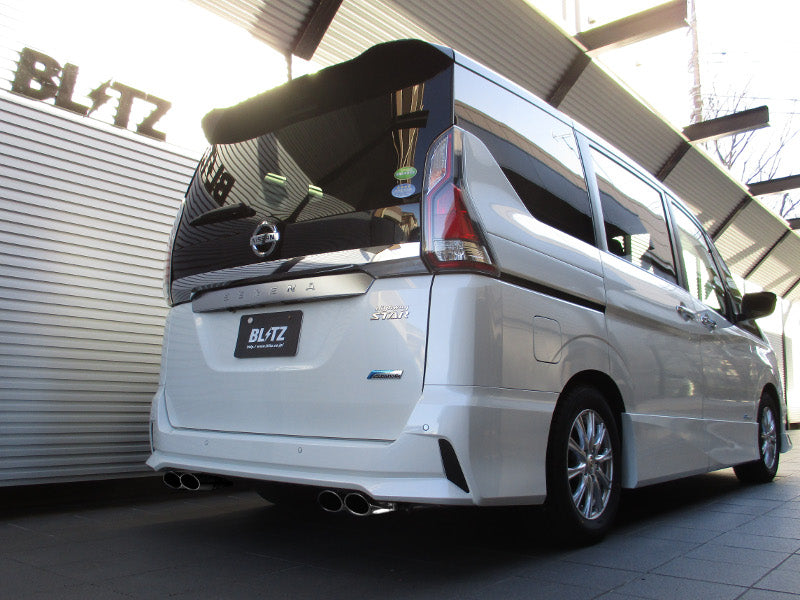 BLITZ NUR-SPEC VS QUAD EXHAUST  For NISSAN SERENA GFNC27 MR20DD 63532