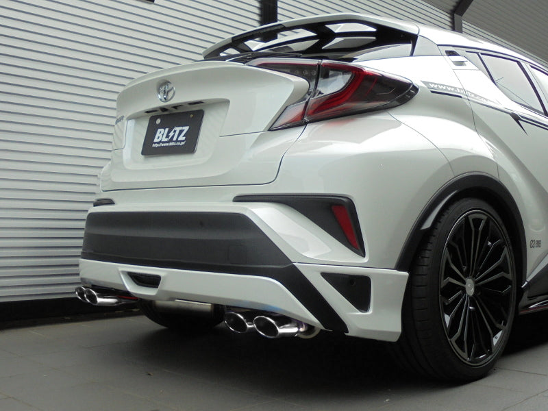 BLITZ NUR-SPEC VS QUAD FOR MODELLESTA BUMP EXHAUST  For TOYOTA C-HR NGX50 8NR-FTS 63544