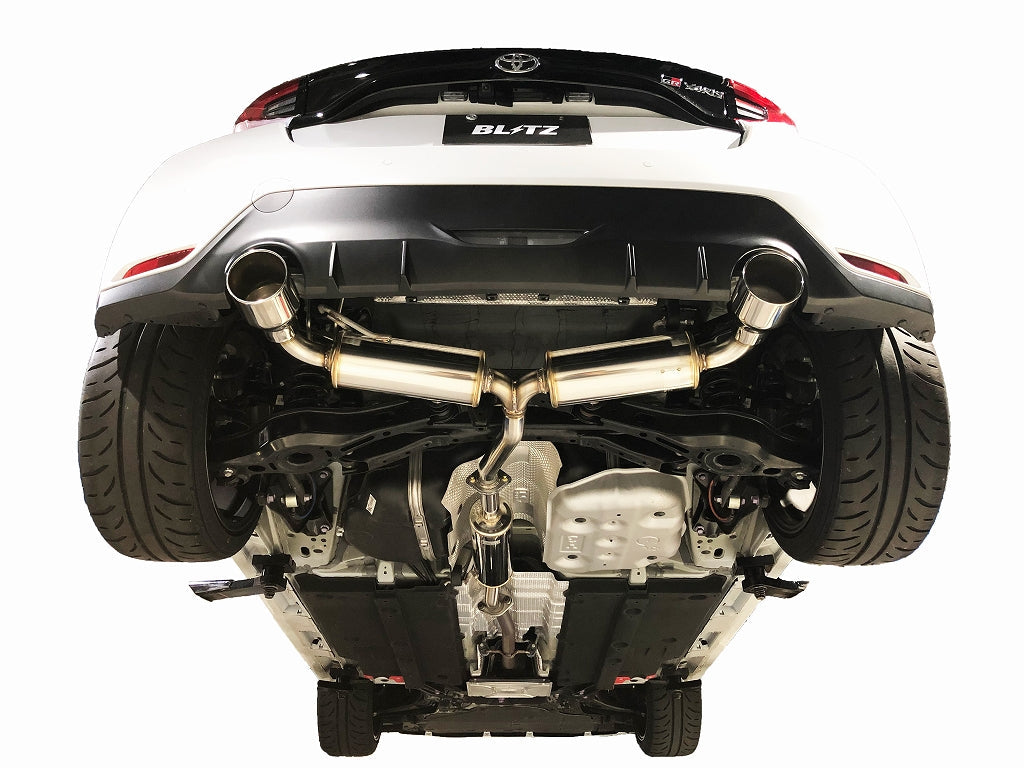 BLITZ NUR-SPEC CUSTOM EDITION STYLED EXHAUST For TOYOTA GR YARIS MXPA12 63197