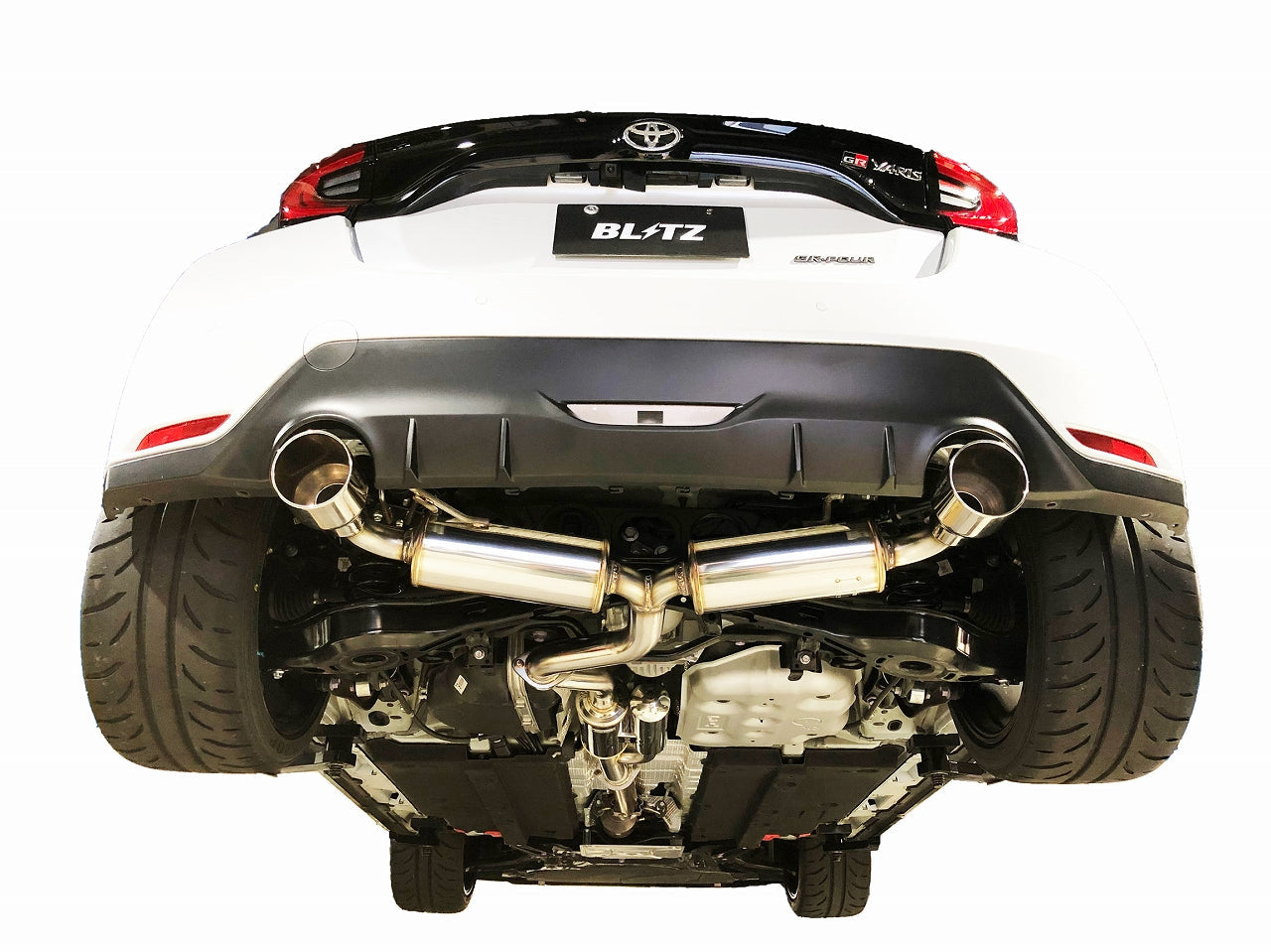 BLITZ NUR-SPEC CUSTOM EDITION STYLED EXHAUST For TOYOTA GR YARIS GXPA16 63196