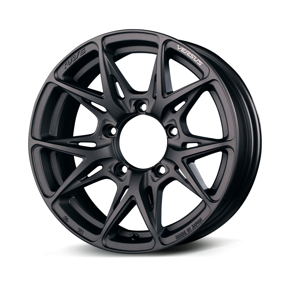 RAYS VERSUS VV21SX 5 HOLE MODEL 16X5.5J +20 5X139.7 MATTE SUPER DARK GUNMETAL (APJ) 12266552015APJ