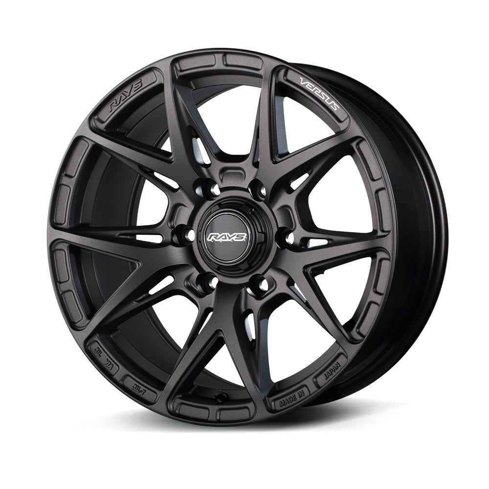 RAYS VERSUS VV21SX 6 HOLE MODEL 17X8J +0 6X139.7 MATTE SUPER DARK GUNMETAL (APJ) 12267800016APJ