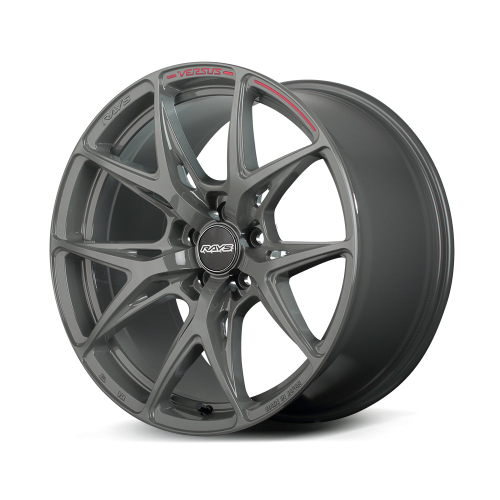 RAYS VERSUS CRAFT COLLECTION VV21S 19X8J +48 5X114.3 MATTE DIAMOND CUT SIDE MATTE GRAPHITE (M4) 12229804895M4