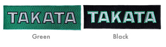 TAKATA WAPPEN GREEN LARGE (x1) W107ST