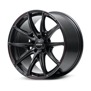 RAYS VERSUS VV25R 19X9.5J +38 5X112 DIAMOND CUT SIDE JET BLACK (YAJ) 12299953820YAJ