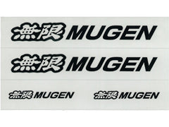 MUGEN BLACK EMBLEM STICKER L  For UNIVERSAL FITTING 90000-YZ5-AV68-BK
